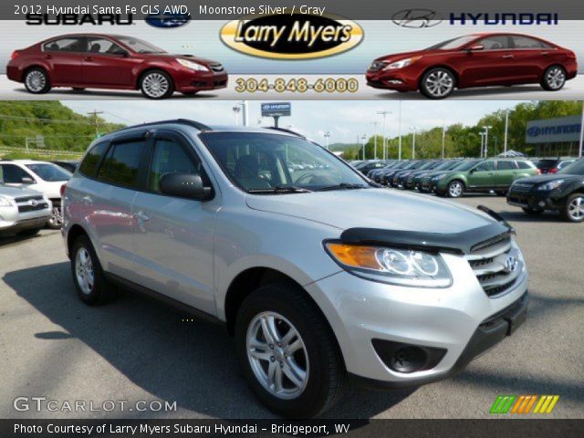 2012 Hyundai Santa Fe GLS AWD in Moonstone Silver