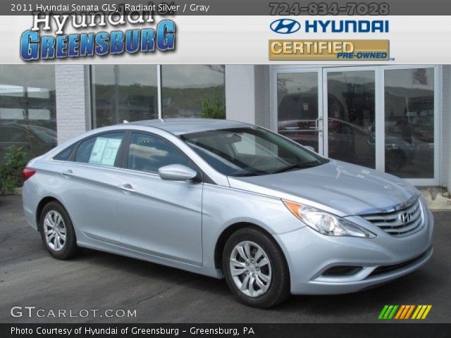 2011 Hyundai Sonata GLS in Radiant Silver