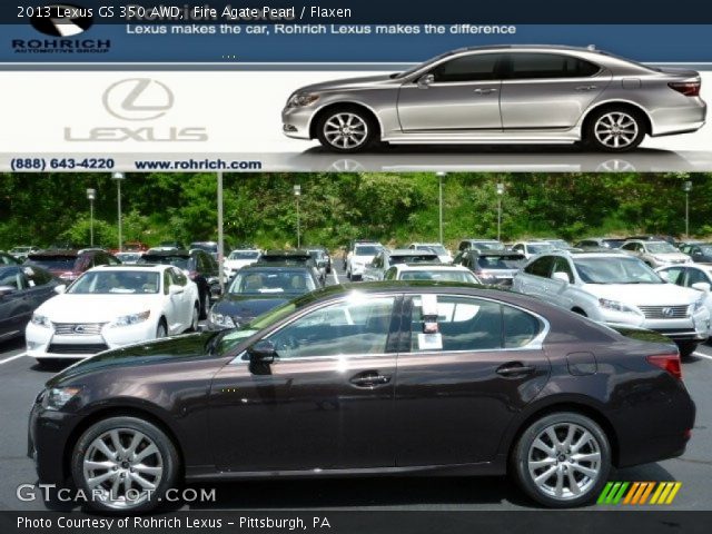 2013 Lexus GS 350 AWD in Fire Agate Pearl