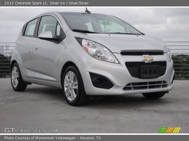 2013 Chevrolet Spark LS in Silver Ice