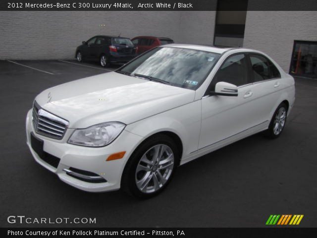 2012 Mercedes-Benz C 300 Luxury 4Matic in Arctic White