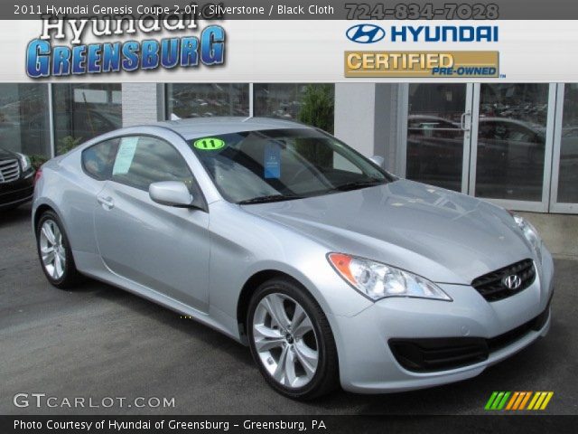 2011 Hyundai Genesis Coupe 2.0T in Silverstone