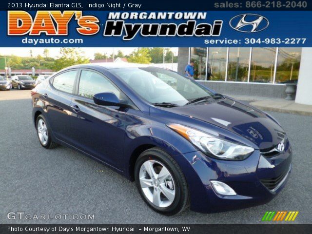 2013 Hyundai Elantra GLS in Indigo Night