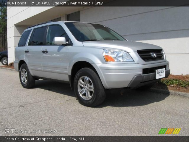 2004 Honda Pilot EX 4WD in Starlight Silver Metallic