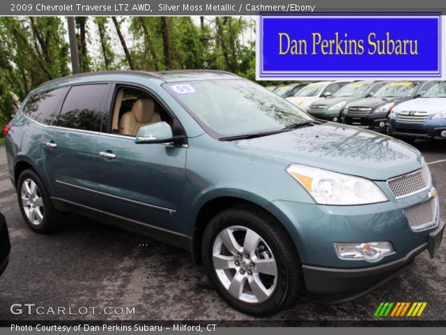 2009 Chevrolet Traverse LTZ AWD in Silver Moss Metallic