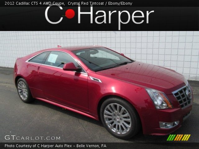 2012 Cadillac CTS 4 AWD Coupe in Crystal Red Tintcoat