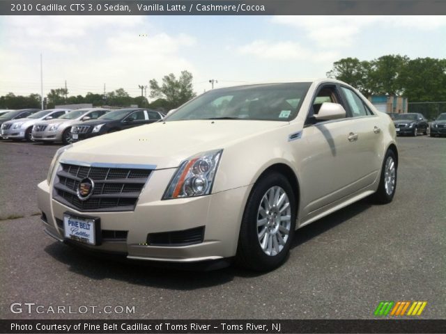 2010 Cadillac CTS 3.0 Sedan in Vanilla Latte