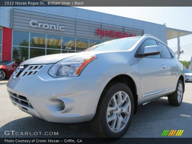 2013 Nissan Rogue SV in Brilliant Silver