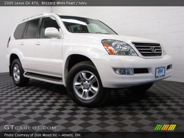 2005 Lexus GX 470 in Blizzard White Pearl
