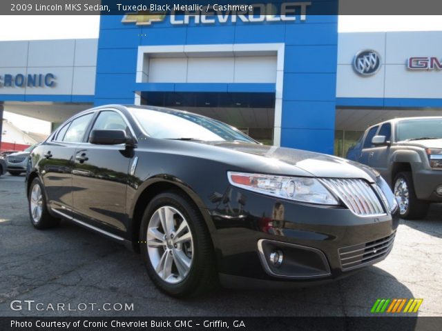 2009 Lincoln MKS Sedan in Tuxedo Black Metallic