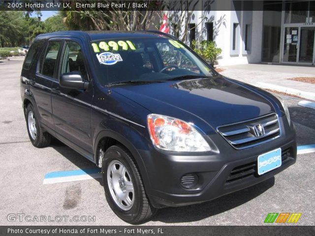 2005 Honda CR-V LX in Eternal Blue Pearl