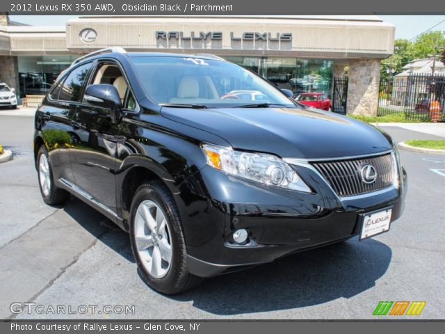 2012 Lexus RX 350 AWD in Obsidian Black