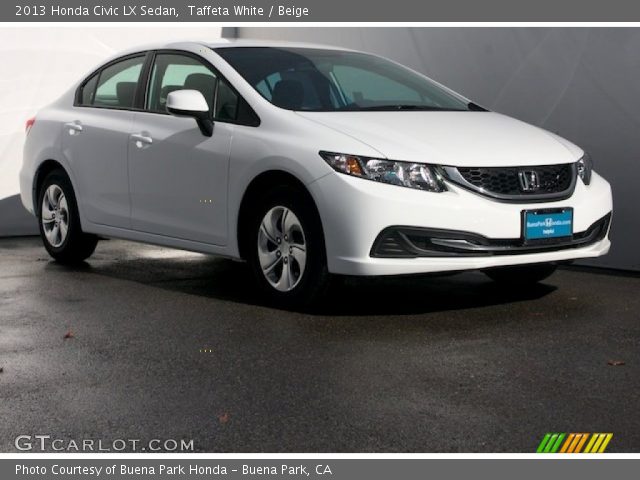 2013 Honda Civic LX Sedan in Taffeta White