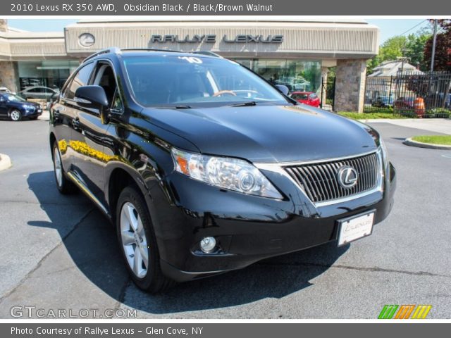 2010 Lexus RX 350 AWD in Obsidian Black