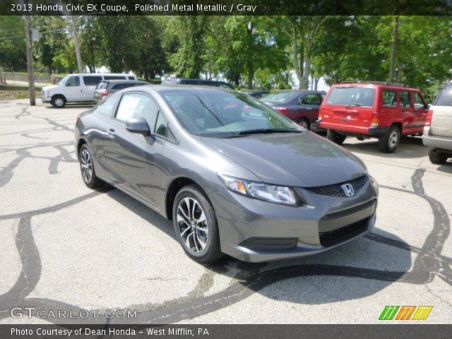 2013 Honda Civic EX Coupe in Polished Metal Metallic