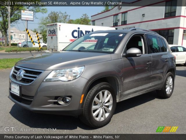 2011 Volkswagen Tiguan SE 4Motion in Alpine Gray Metallic