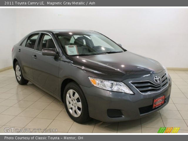 2011 Toyota Camry LE in Magnetic Gray Metallic