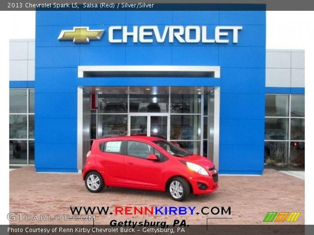 2013 Chevrolet Spark LS in Salsa (Red)