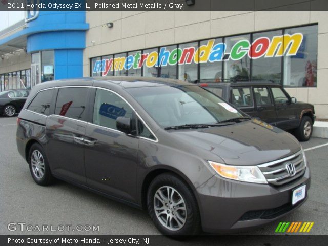 2011 Honda Odyssey EX-L in Polished Metal Metallic