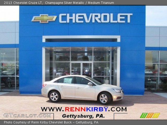2013 Chevrolet Cruze LT in Champagne Silver Metallic