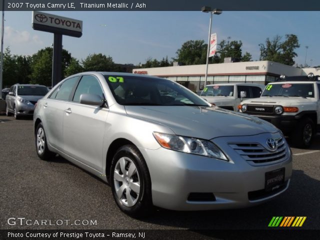 2007 Toyota Camry LE in Titanium Metallic