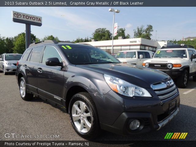 2013 Subaru Outback 2.5i Limited in Graphite Gray Metallic