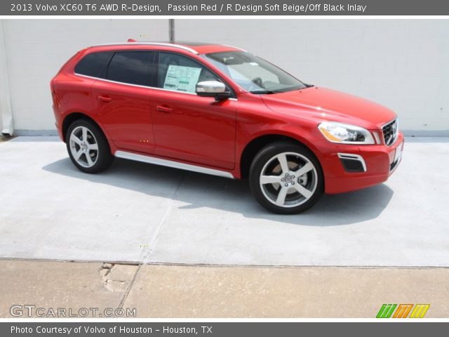 2013 Volvo XC60 T6 AWD R-Design in Passion Red