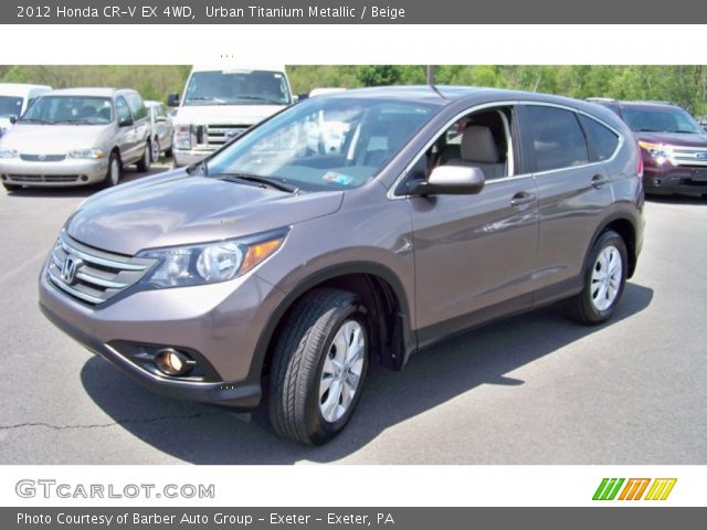 2012 Honda CR-V EX 4WD in Urban Titanium Metallic