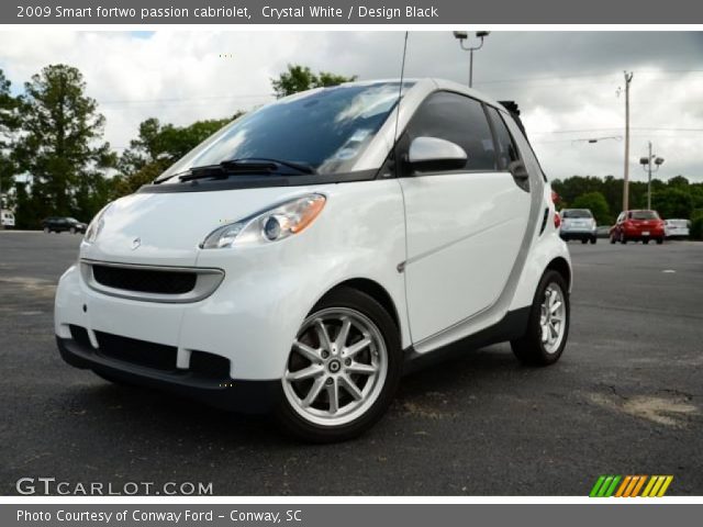 2009 Smart fortwo passion cabriolet in Crystal White