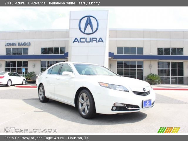 2013 Acura TL Advance in Bellanova White Pearl