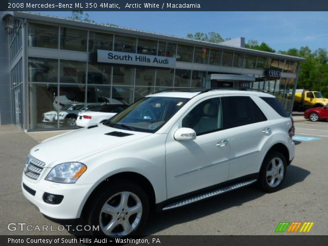 2008 Mercedes-Benz ML 350 4Matic in Arctic White