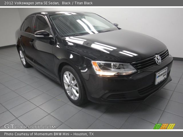 2012 Volkswagen Jetta SE Sedan in Black