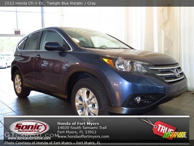 2013 Honda CR-V EX in Twilight Blue Metallic
