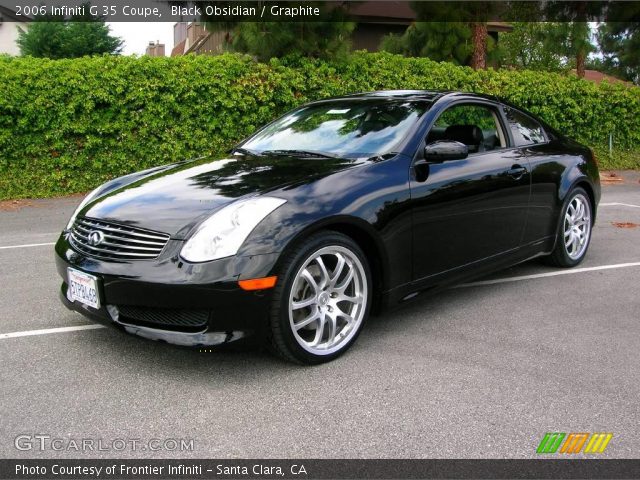 2006 Infiniti G 35 Coupe in Black Obsidian