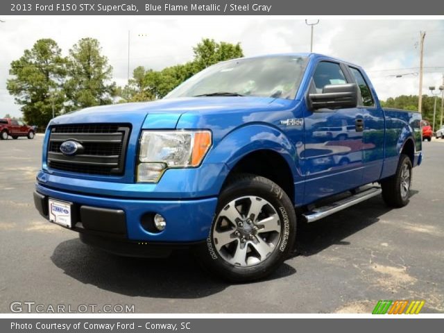 2013 Ford F150 STX SuperCab in Blue Flame Metallic