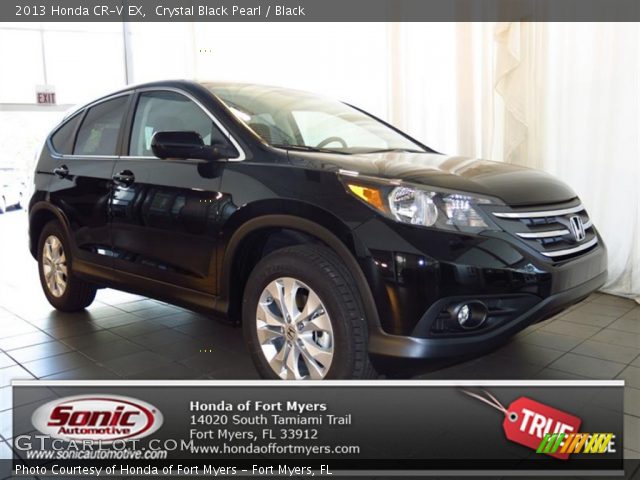 2013 Honda CR-V EX in Crystal Black Pearl