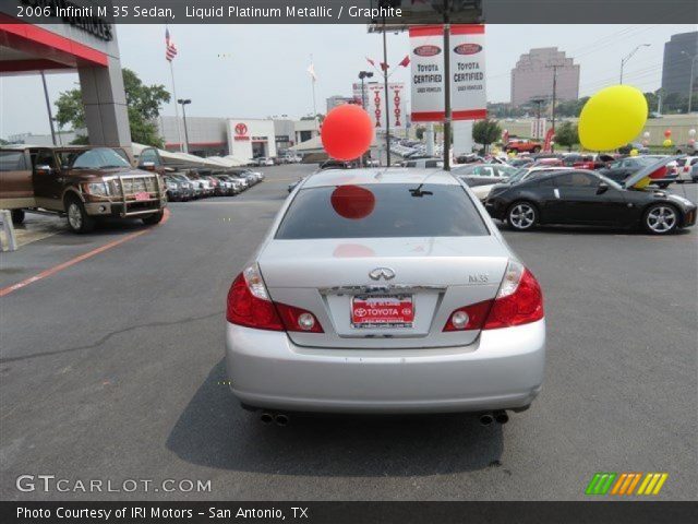 2006 Infiniti M 35 Sedan in Liquid Platinum Metallic