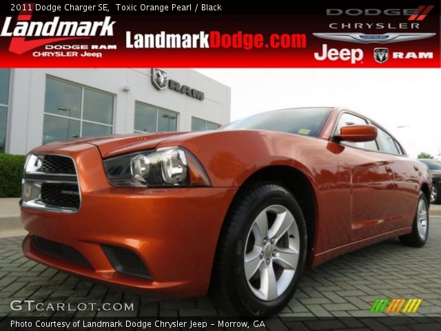 2011 Dodge Charger SE in Toxic Orange Pearl