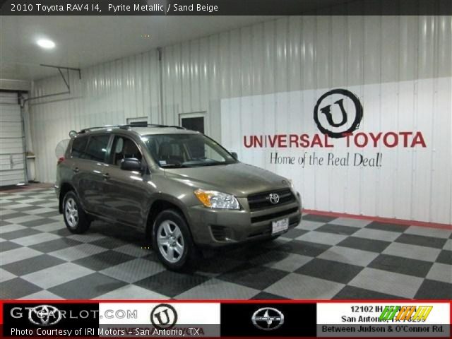 2010 Toyota RAV4 I4 in Pyrite Metallic