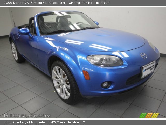 2006 Mazda MX-5 Miata Sport Roadster in Winning Blue Metallic