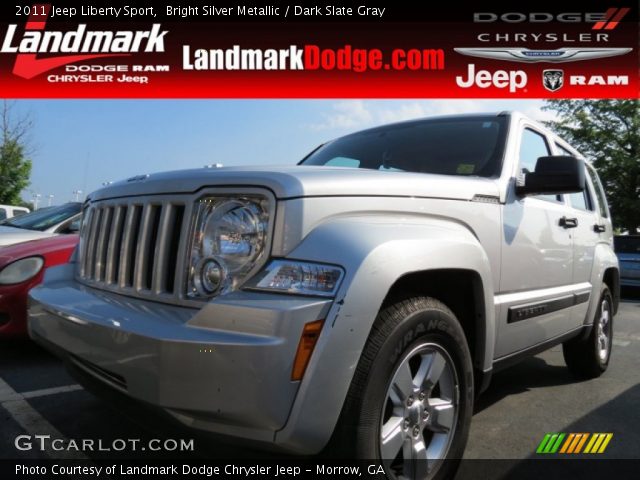 2011 Jeep Liberty Sport in Bright Silver Metallic