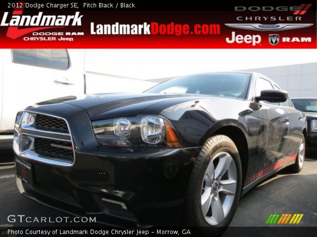 2012 Dodge Charger SE in Pitch Black