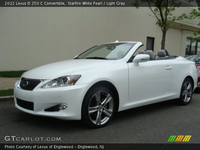 2012 Lexus IS 250 C Convertible in Starfire White Pearl