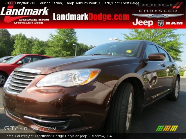 2013 Chrysler 200 Touring Sedan in Deep Auburn Pearl