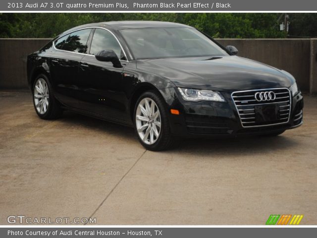 2013 Audi A7 3.0T quattro Premium Plus in Phantom Black Pearl Effect