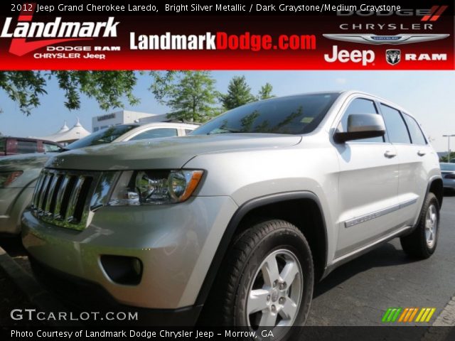 2012 Jeep Grand Cherokee Laredo in Bright Silver Metallic