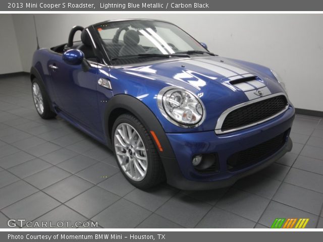 2013 Mini Cooper S Roadster in Lightning Blue Metallic