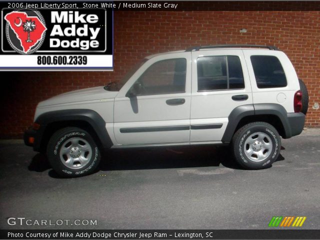 2006 Jeep Liberty Sport in Stone White