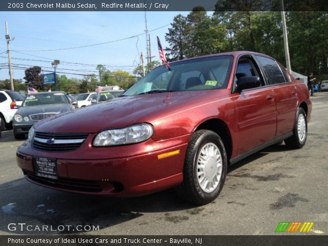 2003 Chevrolet Malibu Sedan in Redfire Metallic
