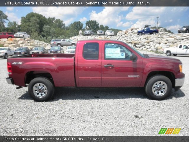 2013 GMC Sierra 1500 SL Extended Cab 4x4 in Sonoma Red Metallic